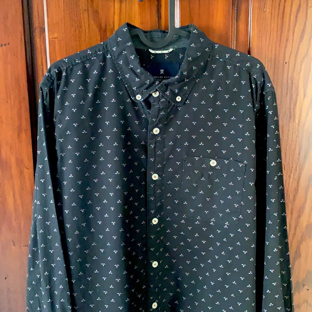 Mens M Casual Button Down Shirt The Roark Revival